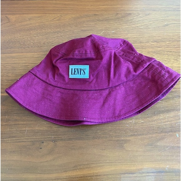 Levi Strauss Company Maroon Bucket Hat - Picture 1 of 6